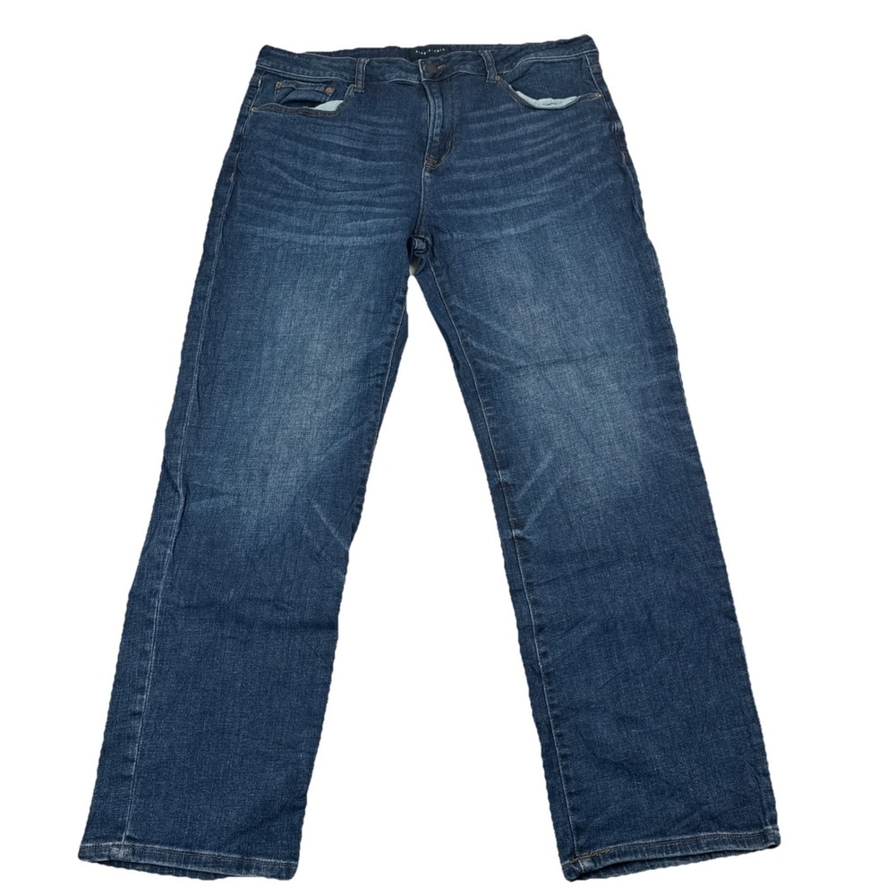 Aeropostale Straight Fit Jeans Men's 36x30 (36x29) Medium Wash Stretch Denim